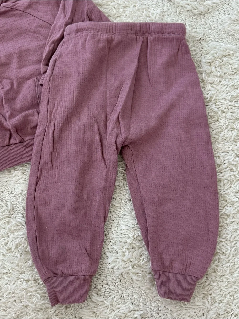 Quincy Mae Mulberry Pocket Sweatshirt and Pants Set